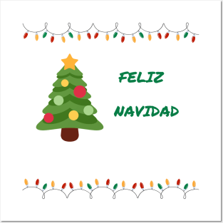 FELIZ NAVIDAD Posters and Art